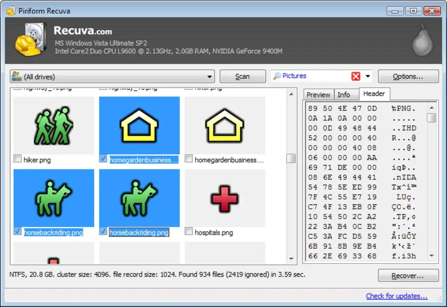 Descarga Recuva V2.2 Para Windows Gratis Full Español 2024