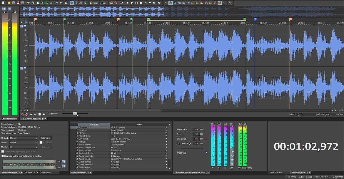 MAGIX SOUND FORGE Pro v13.0.46 Español Gratis