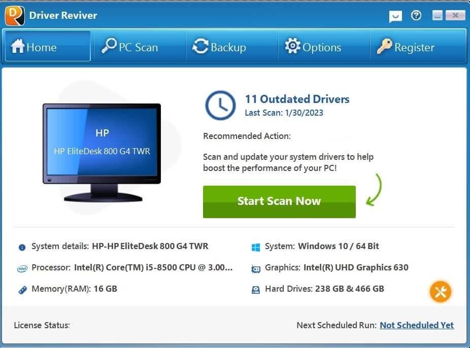 ReviverSoft Driver Reviver Full v5.43.2.2 Español Gratis