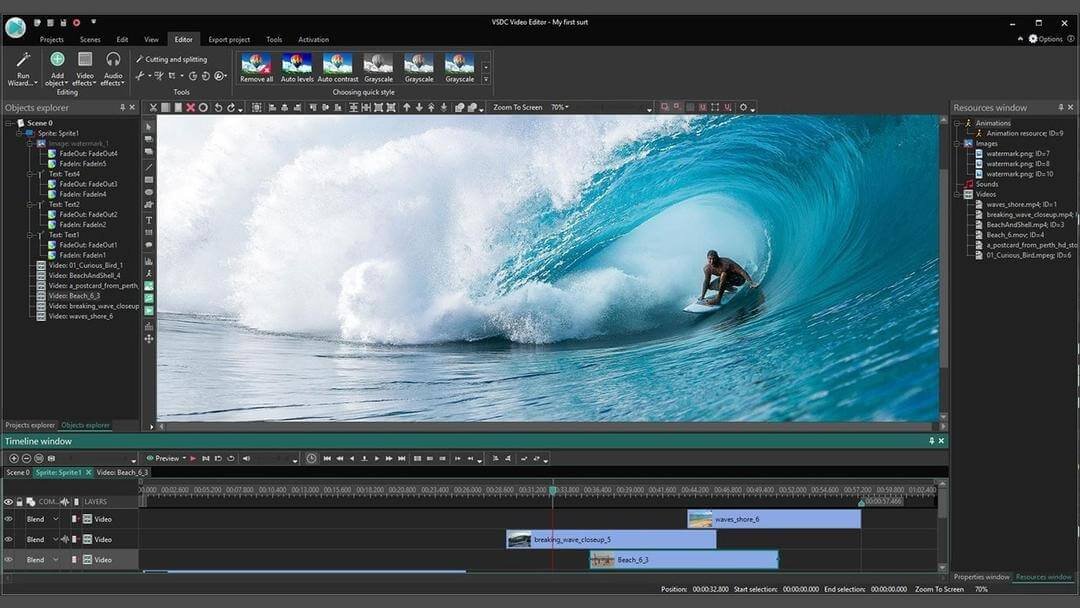 VSDC Video Editor Pro v9.4.6.626 Full Español Gratis