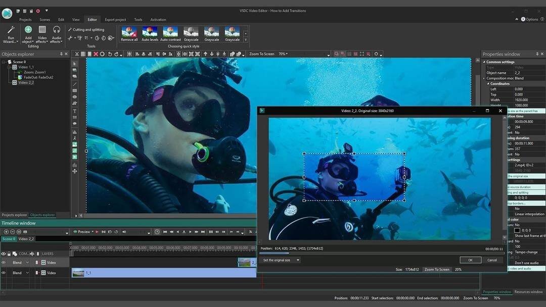 VSDC Video Editor Pro v9.4.6.626 Full Español Gratis